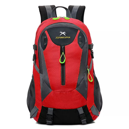 Outdoor climbing bag with internal computer compartment in multiple colors