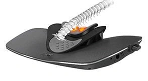 Electric neck massager with adjustable strength for pain relief, portable design