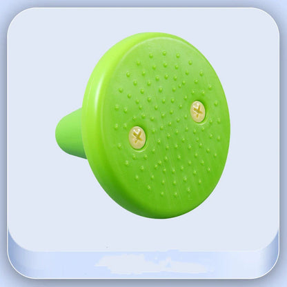 Children's balance training toy with bright colors and tactile dots for sensory development