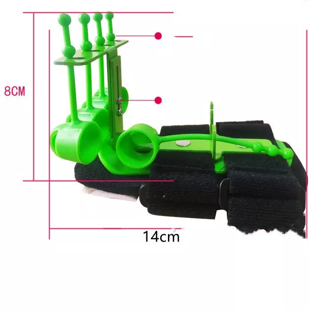 5-finger Silicone Wrist Tensioner for grip strength and finger flexibility training