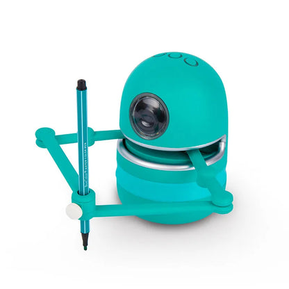 Painting robot for children, ABS plastic, 153 x 105 mm, English version with suction cup base