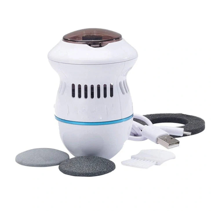 USB Electric Foot File Grinder with diamond grinders for dead skin removal