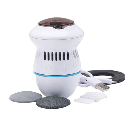 USB Electric Foot File Grinder with diamond grinders for dead skin removal