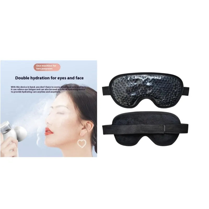 Household Cold and Hot Compress Eye Atomization Cleaning Portable Device: Rechargeable for 2-3 Hours of Continuous Use with Adjustable Temperature Settings from 40°C to 45°C for Eye Care