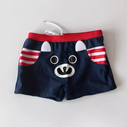 Children's quick-dry beach pants boxer swimming trunks in vibrant colors