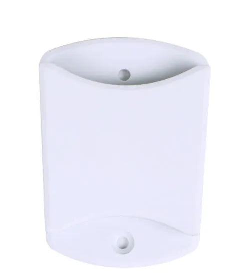 Aluminium alloy desktop tablet stand with adjustable clips on a 23.5cm base, holding a tablet at an angle