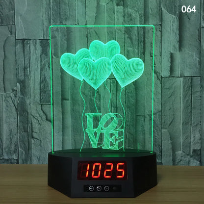 Glowing 3D dolphin LED night light on a table with remote control