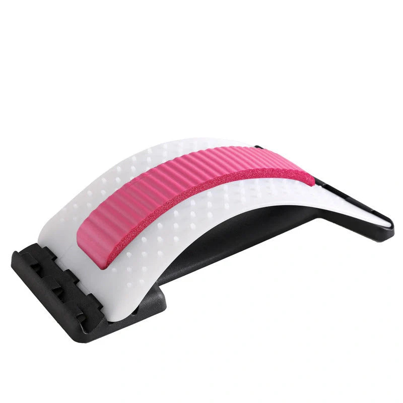 Adjustable Lumbar Support Massager for back pain relief with acupressure points
