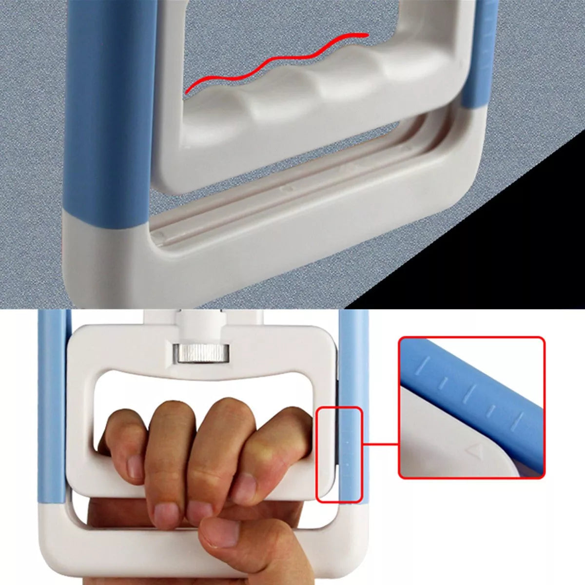 Xiangshan EH101 Electronic Grip Force Gauge with grey and blue options