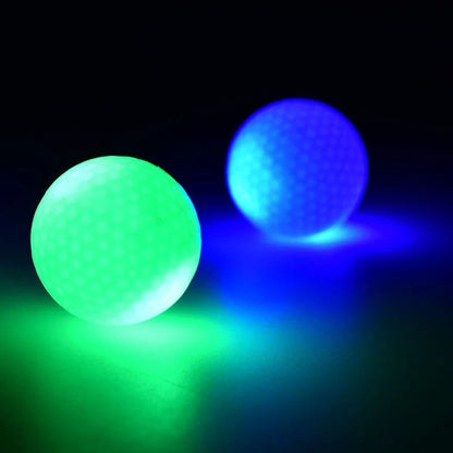 Bright LED Flashing Golf Ball for nighttime play, available in multiple colors.