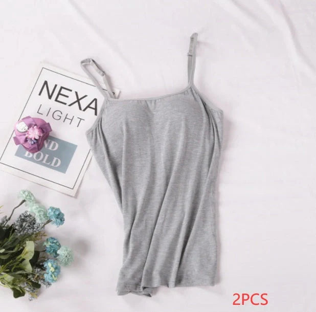 Women's Slim Fit Modal Camisole in various colors for comfortable, stylish layering