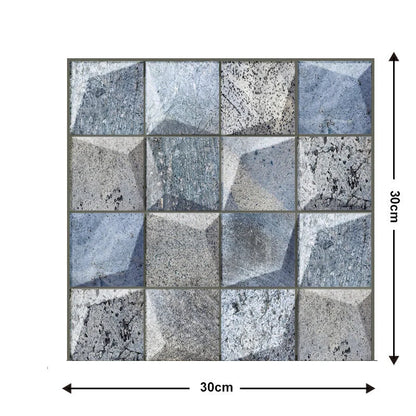 Brick wallpaper self-adhesive sticker for kitchen and bathroom walls, moisture-proof and oil-proof