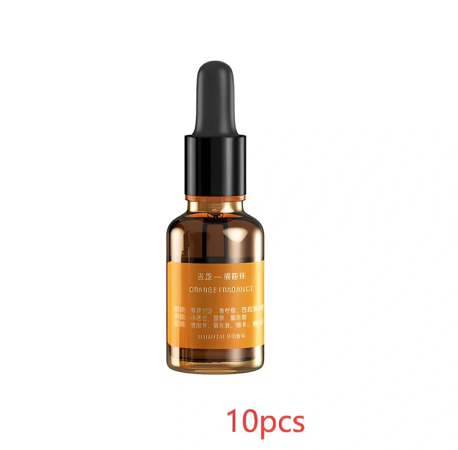 Beige columnar aroma diffuser with candle light simulation, 95x95x150mm dimensions