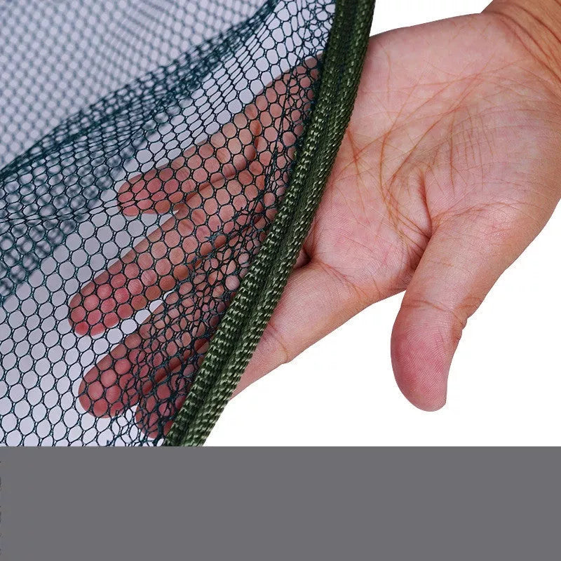 Green folding mouth net moving fishing gear for prawn catching