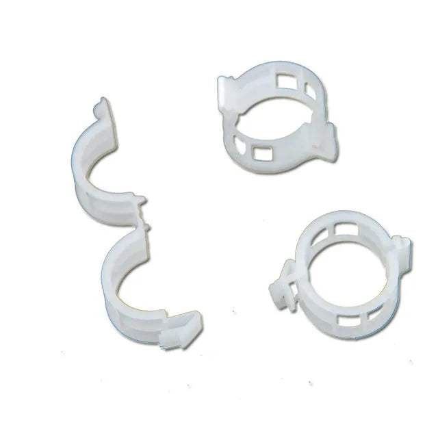Plastic tomato grafting clips in assorted colours for plant support