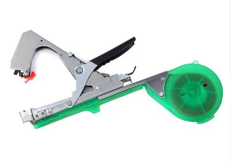 Garden Branch Binding Tool with plastic tape for efficient plant tying