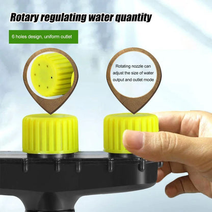 Versatile garden sprinklers with adjustable nozzle for efficient watering of lawns, gardens, and agricultural crops