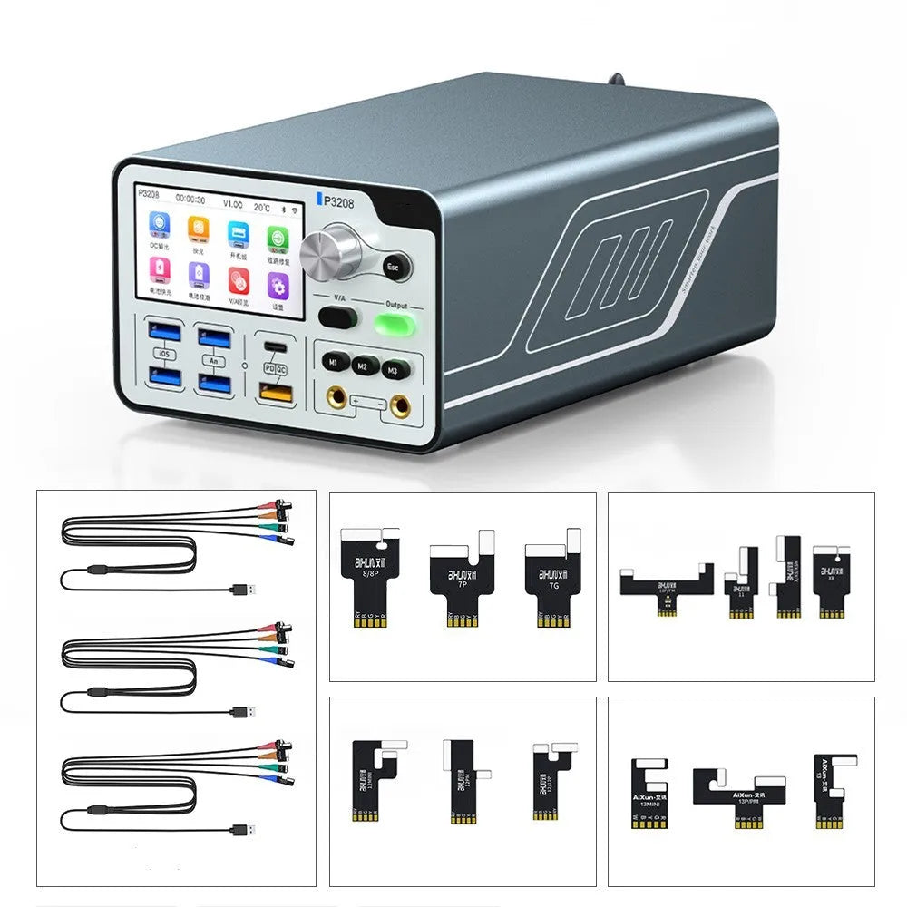 320W intelligent regulated power supply with 3.0-inch IPS display for mobile phone maintenance