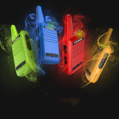 TIENGU Wireless Handheld Radio Intercom with LED flashlight and USB charging port
