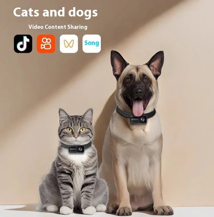 Black wifi camera neckband measuring 61.5mm with wireless recording capability and TYPE-C charging port