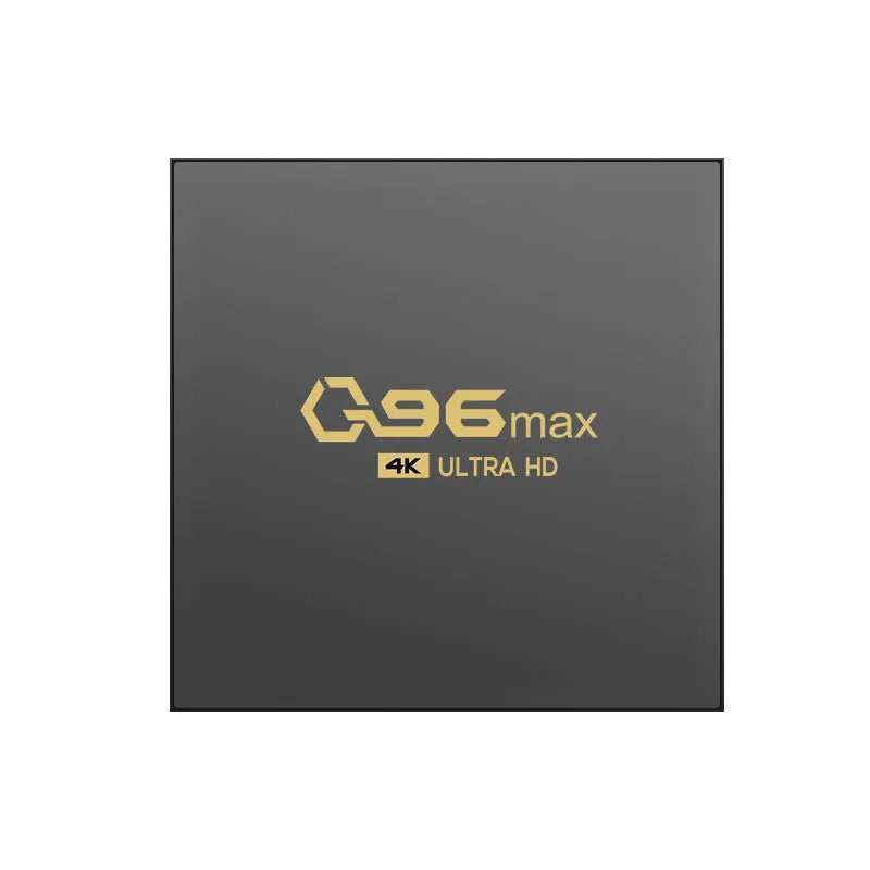 Q96 MAX Android TV Box Set-top Box with S905 Chip, 4K Ultra HD Media Streaming Player, Network Set-top Box for TV with Wireless Bluetooth and WiFi, Available in Multiple RAM and Storage Configurations Including 2GB/4GB/8GB RAM Models
