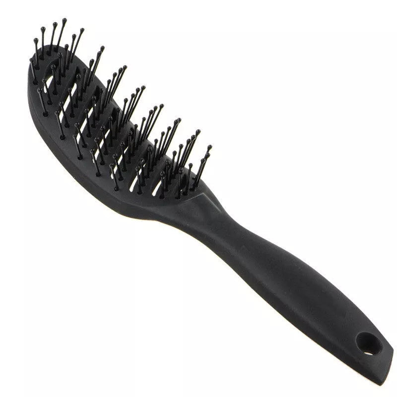 Vent Comb Hairbrush with anti-static hollow design for scalp massage