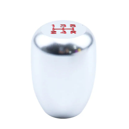 Universal car gear shift knob replacement kit with three rubber sleeves and aluminium collar