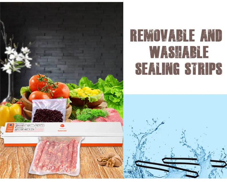 Compact Food-Pro Sealer vacuum sealing machine for preserving food freshness