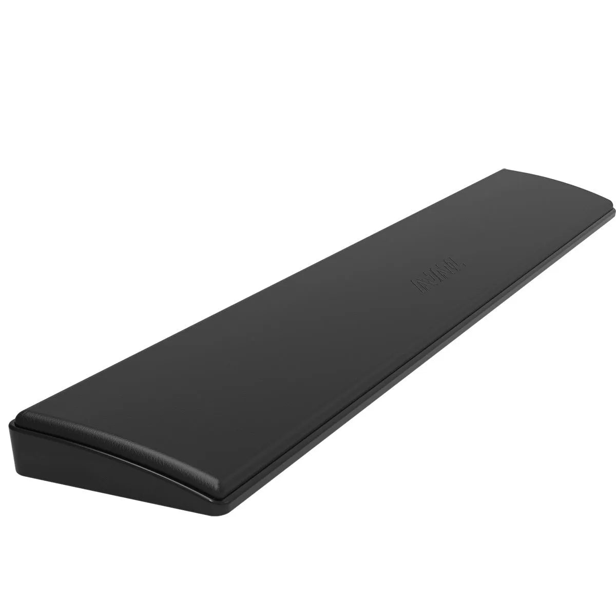 Black gaming keyboard wrist rest for 104-key desktop keyboards with USB wired connection