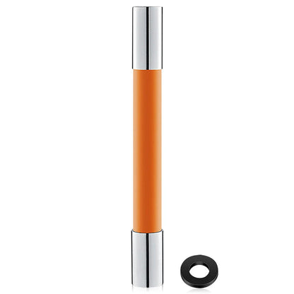 Adjustable bathroom faucet extender with 360-degree rotation for extended reach and flexible positioning