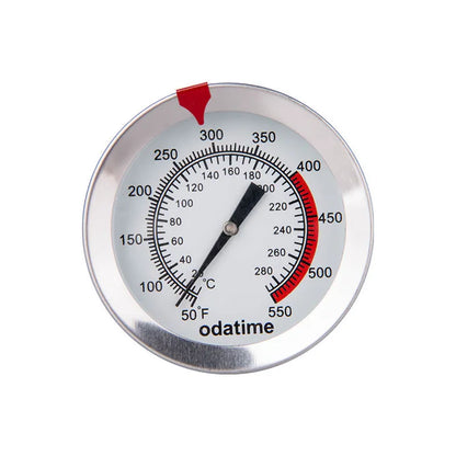 Pen-type digital food thermometer with stainless steel probe for oven, oil and liquid temperature measurement