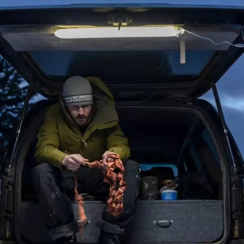 Portable Inflatable Folding Lamp with USB Charging for camping and outdoor activities