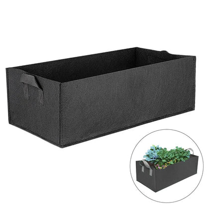 Non-woven felt plant bag in selected colour with dimensions 40x30x20cm, 50x30x20cm or 60x30x20cm for container gardening