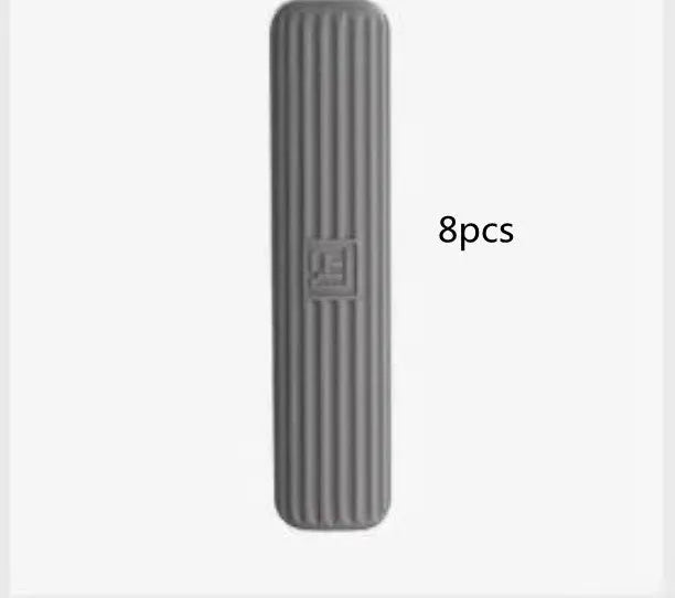Portable mini squeeze mop with biodegradable cotton head and plastic handle for household and car cleaning