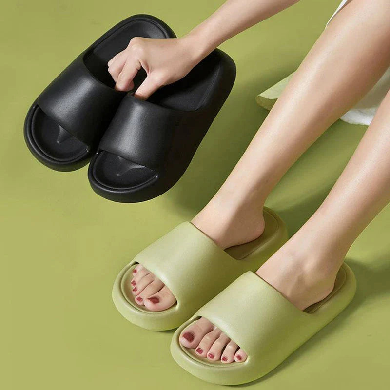 Stylish and comfortable EVA foam house slippers in various colors for indoor wear