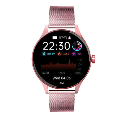 Smart watch for blood sugar monitoring with heart rate tracking on 1.43 inch AMOLED screen