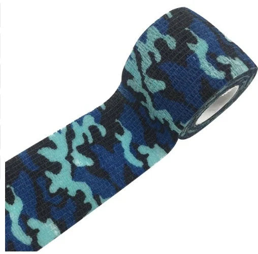 Camouflage Non-woven Elastic Bandage with self-adhesive feature for secure wound coverage