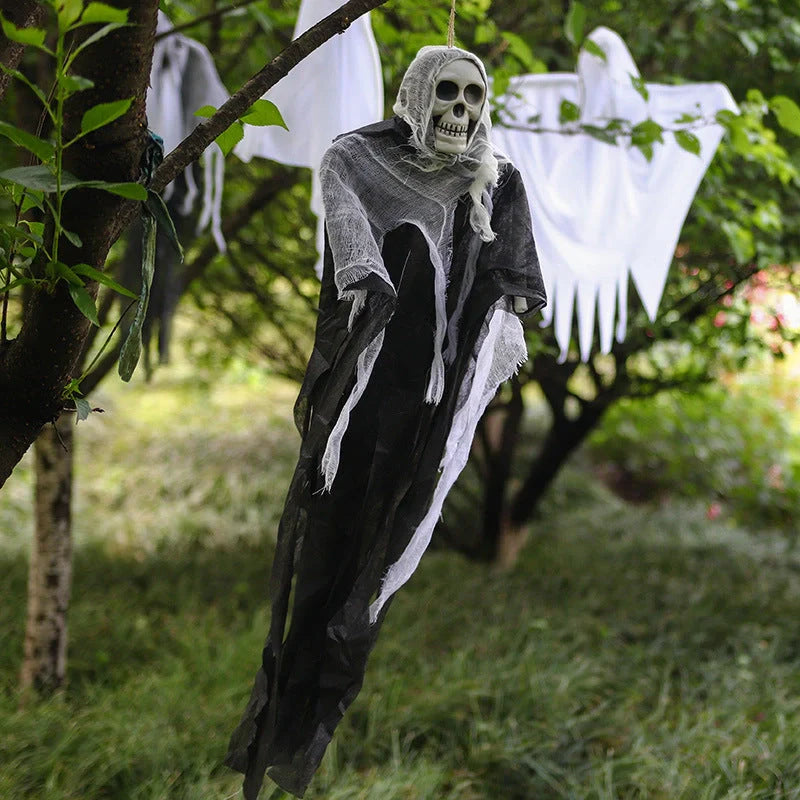 Halloween Skeleton Hanging Ghost Decor for Spooky Party Themes