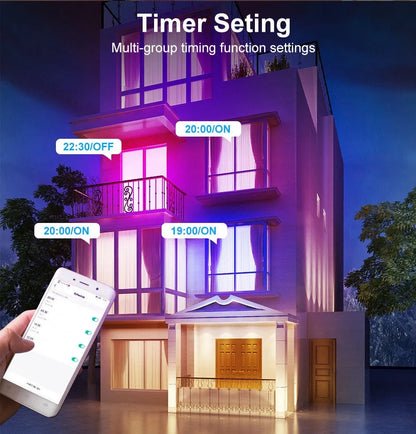 Smart WiFi bulb with plastic-clad aluminium body, 60mm diameter, compatible with voice control systems