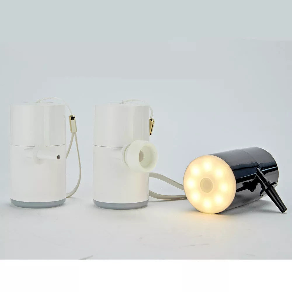 LED Camping Light with adjustable brightness and built-in battery for outdoor use