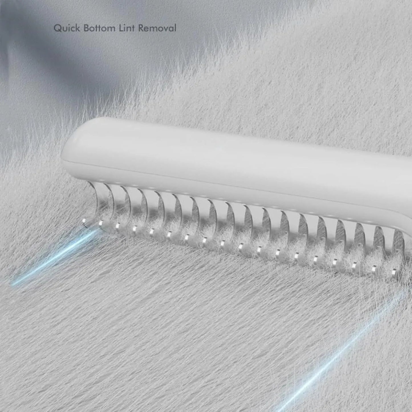 Stainless steel dog dematting comb with ergonomic handle, shown in pink colour on a white background.