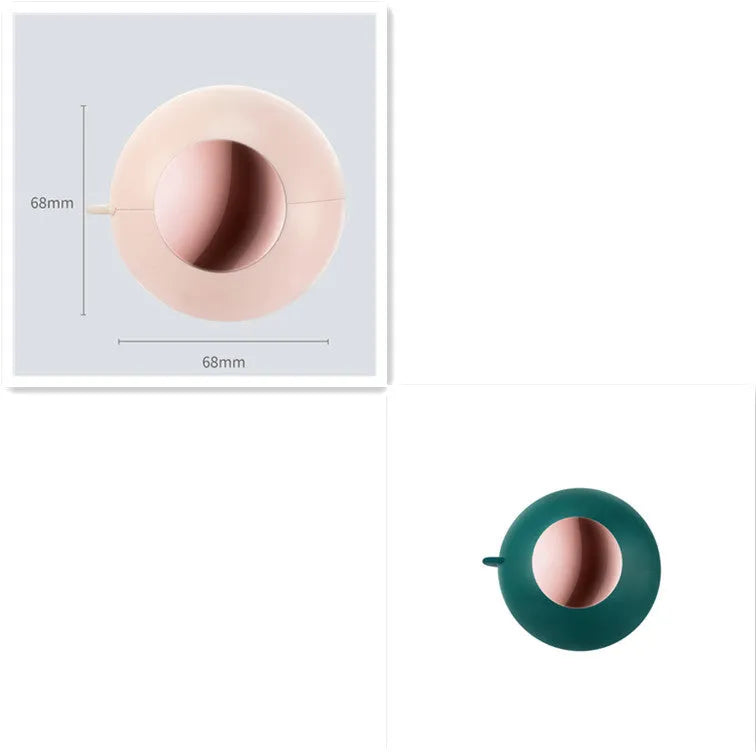 Green Gold reusable gel lint roller ball for removing pet hair from fabrics.