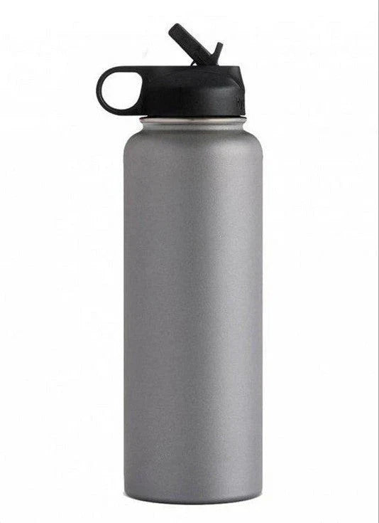 Premium stainless steel insulated water bottle in various colors, perfect for outdoor activities and hydration