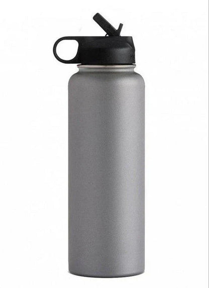 Premium stainless steel insulated water bottle in various colors, perfect for outdoor activities and hydration