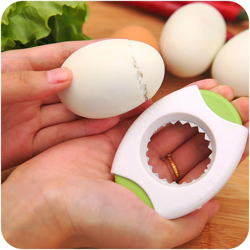 Premium Egg Cracker and Opener - Effortlessly Crack Eggs with Ease