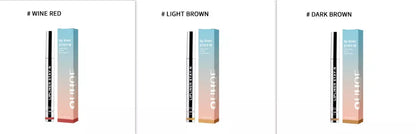 Dark brown waterproof lip liner pen with precision tip for long-lasting lip definition