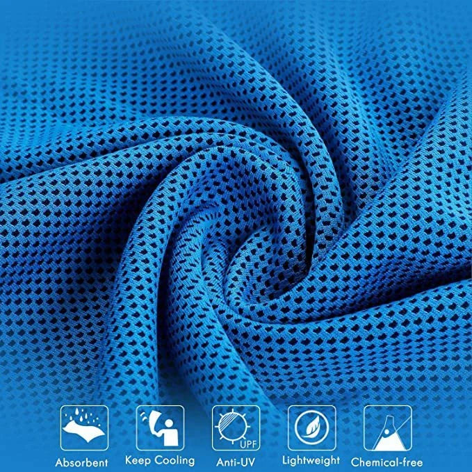 Mountaineering cooling towel in various colors, perfect for outdoor activities