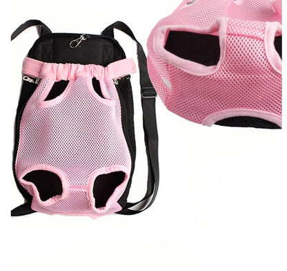 Comfortable Mesh Dog Backpack for Convenient Pet Transport