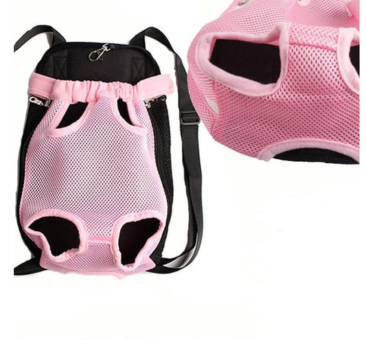 Comfortable Mesh Dog Backpack for Convenient Pet Transport