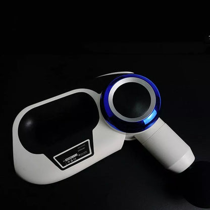 Fitness Muscle Relaxer with touch screen for full body massage in white